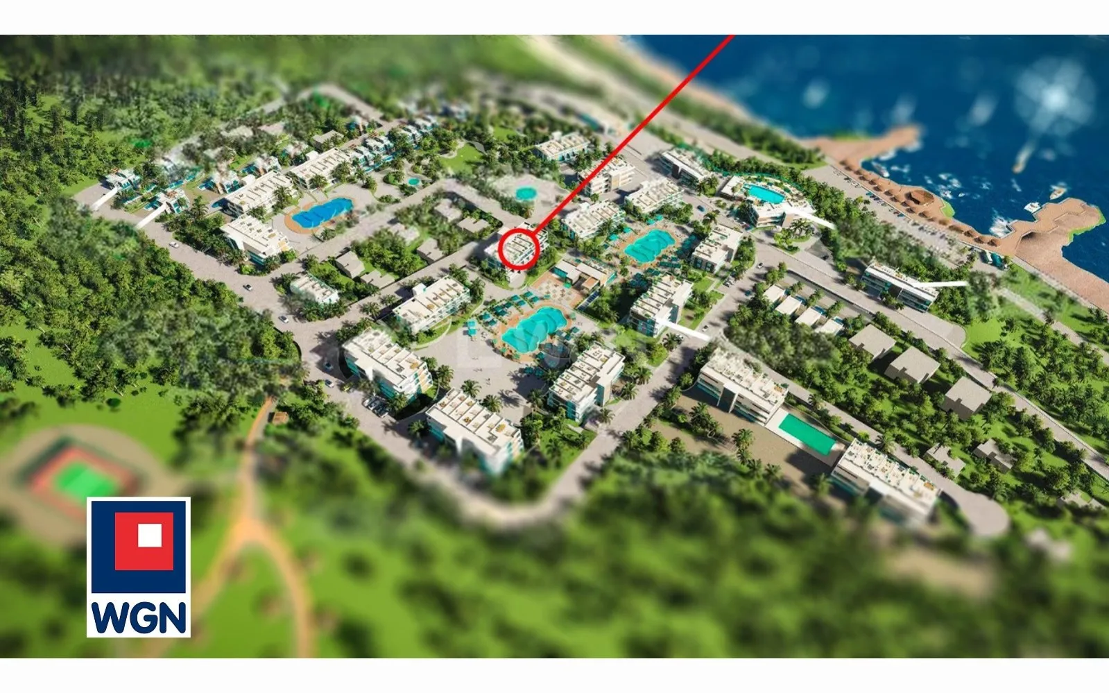 Mieszkanie na  sprzedaż Esentepe - Apartament inwestycyjny 1+1 blisko pola golfowego w Esentepe